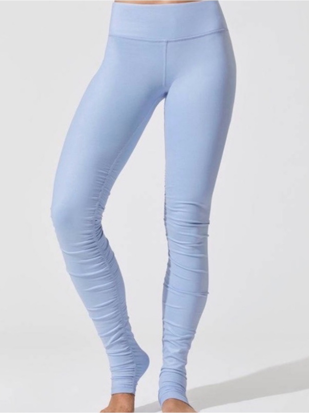 ALO Yoga Light Blue High-Waist Leggings